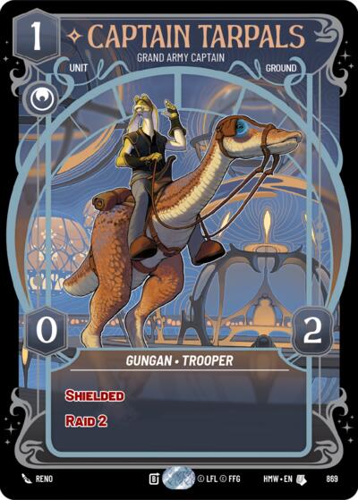 Captain Tarpals - Grand Army Captain (Prestige Foil) Homeworlds card price