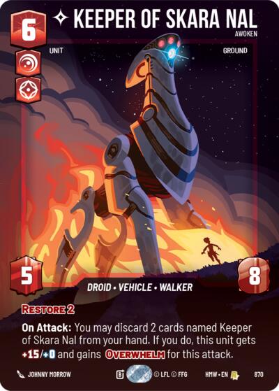 Keeper of Skara Nal - Awoken (Prestige Foil) card price