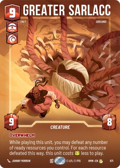 Greater Sarlacc (Prestige Foil) card price