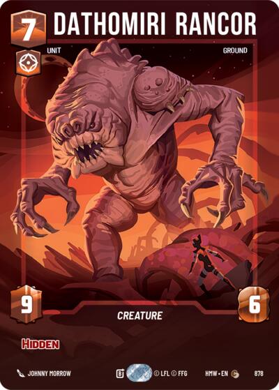 Dathomiri Rancor (Prestige Foil) Homeworlds card price