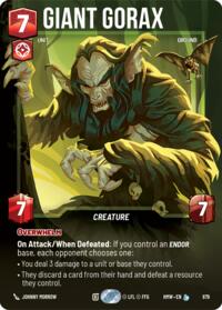 Giant Gorax (Prestige Foil)