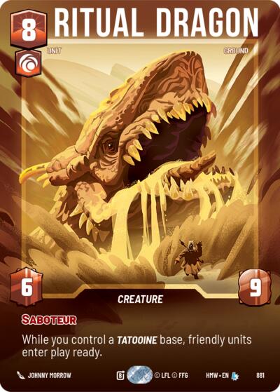 Ritual Dragon (Prestige Foil) Homeworlds card price
