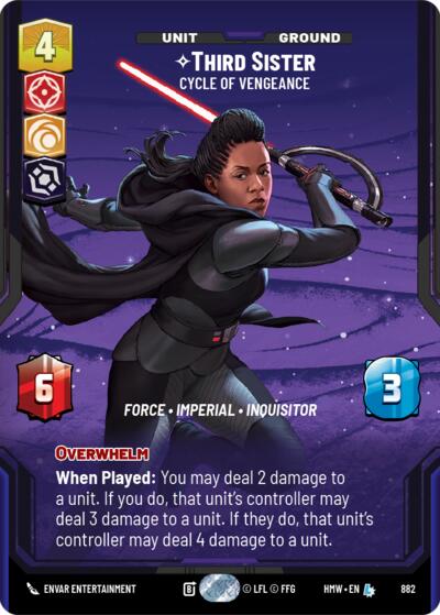 Third Sister - Cycle of Vengeance (Prestige Foil) card price