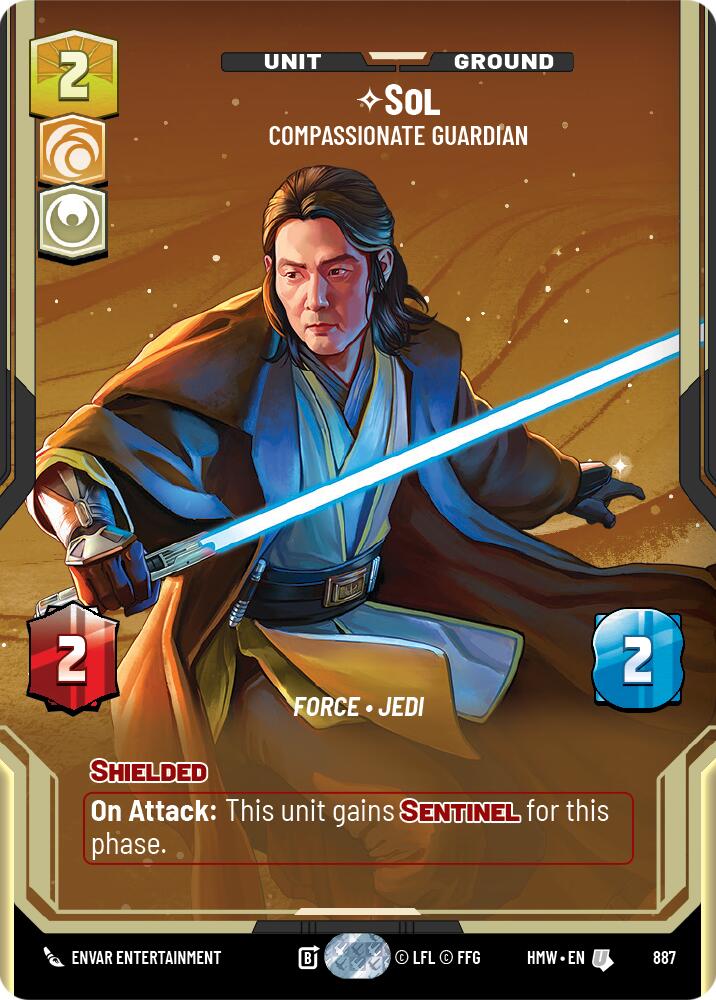 Sol - Compassionate Guardian (Prestige Foil) - Homeworlds - Star