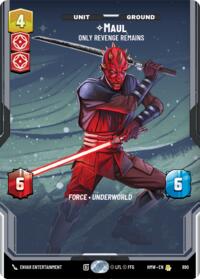 Maul - Only Revenge Remains (Prestige Foil)