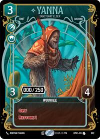 Yanna - Sanctuary Elder (Serialized), $50.00