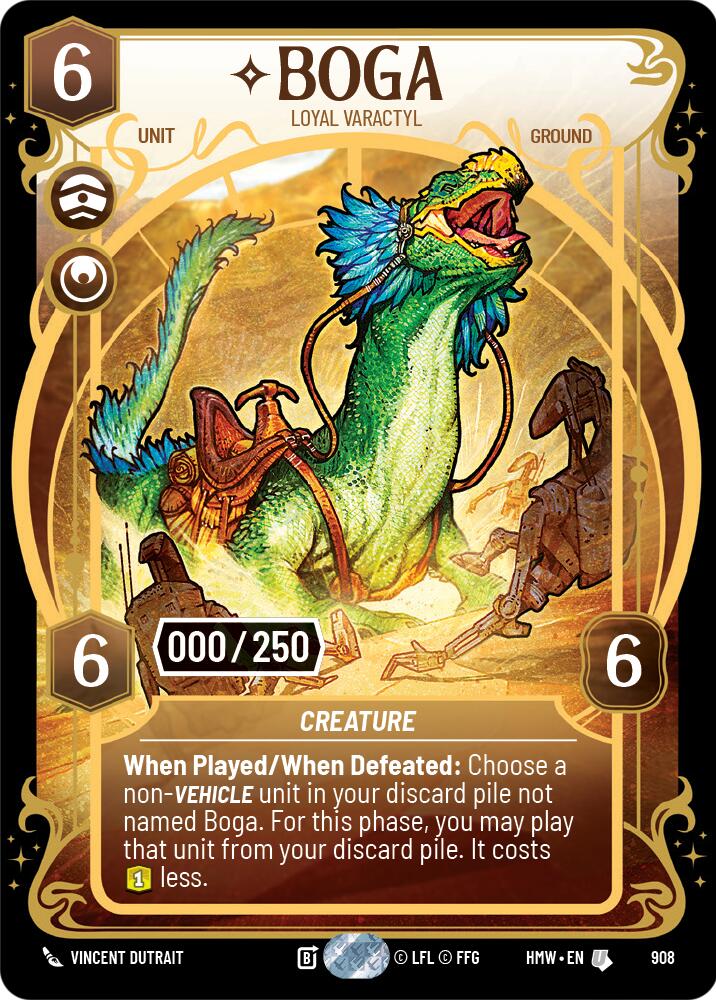 Boga - Loyal Varactyl (Serialized) 908/912 (HMW) — Homeworlds