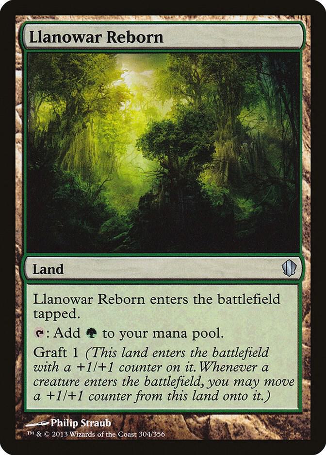 Llanowar Reborn 304 card