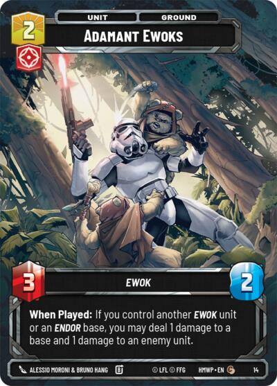 Adamant Ewoks