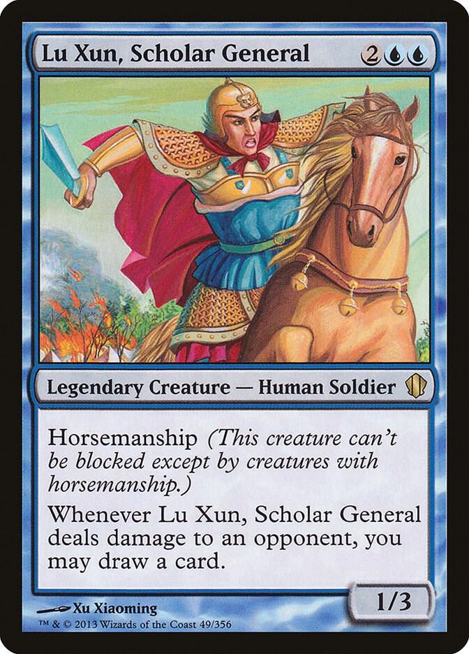 Lu Xun, Scholar General 49 card