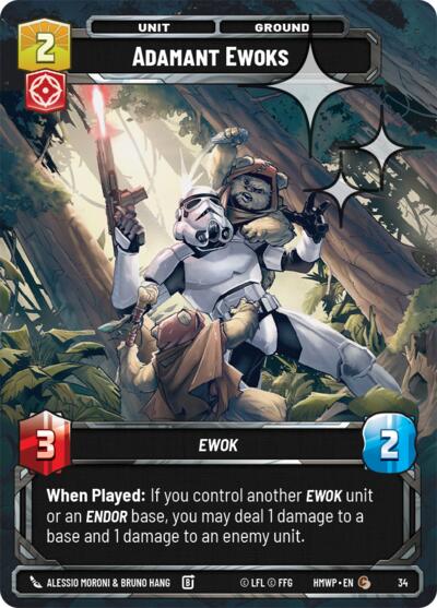 Adamant Ewoks (Foil)