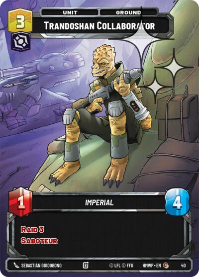 Trandoshan Collaborator (Foil)