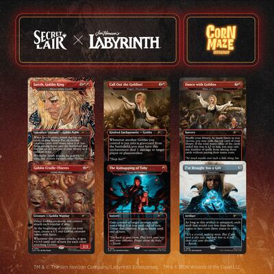 Secret Lair Drop: Secret Lair x Jim Henson's Labyrinth: Fear Me, Love Me - Non-Foil Edition Magic: The Gathering sealed product