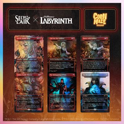 Secret Lair Drop: Secret Lair x Jim Henson's Labyrinth: Fear Me, Love Me - Traditional Foil Edition, Secret Lair Drop Series