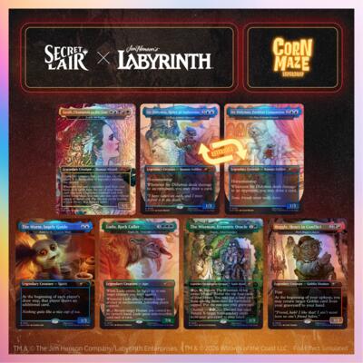 Secret Lair Drop: Secret Lair x Jim Henson's Labyrinth: Should You Need Us - Traditional Foil Edition, Secret Lair Drop Series