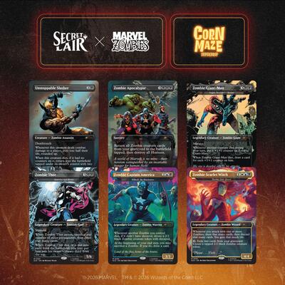 Secret Lair Drop: Secret Lair x Marvel: Zombies - Non-Foil Edition, Secret Lair Drop Series