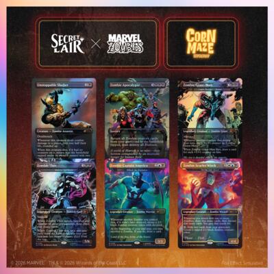 Secret Lair Drop: Secret Lair x Marvel: Zombies - Traditional Foil Edition, Secret Lair Drop Series