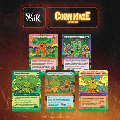 Secret Lair Drop: Peace, Love, & Treefolk - Non-Foil Edition, Secret Lair Drop Series