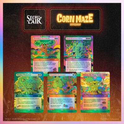 Secret Lair Drop: Peace, Love, & Treefolk - Traditional Foil Edition, Secret Lair Drop Series