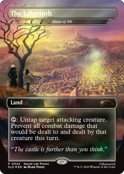 Maze of Ith (Secret Lair) from SLD #924, Magic: The Gathering card