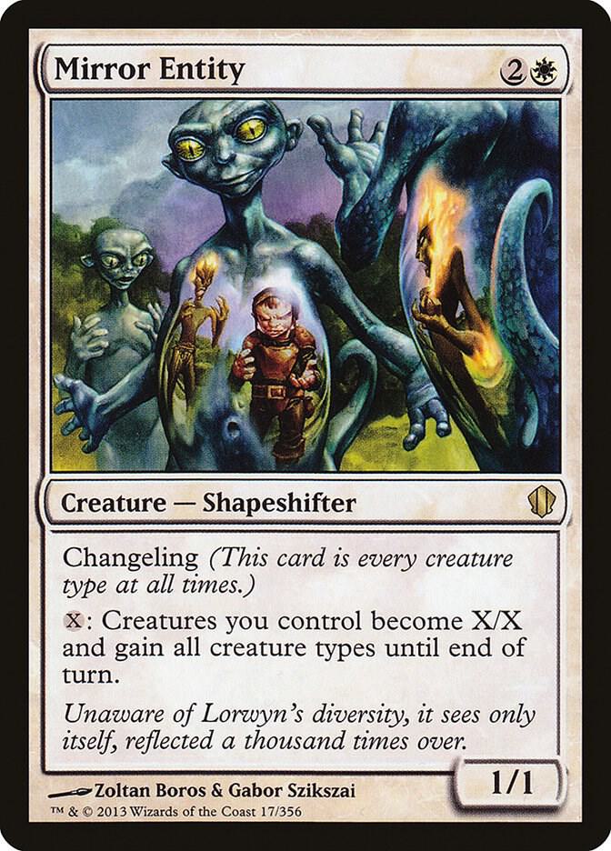 Mirror Entity 17 card