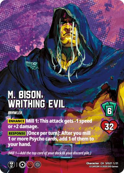 M. Bison, Writhing Evil