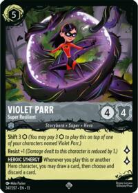 Violet Parr - Super Resilient card