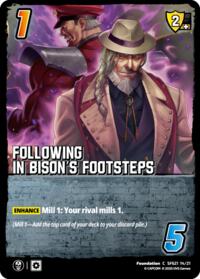 Following In Bison's Footsteps