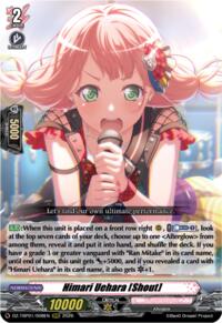 Himari Uehara [Shout] · DZ-TBP01: BanG Dream! Girls Band Party! · #DZ-TBP01/008EN