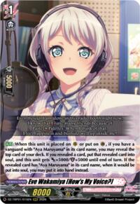 Eve Wakamiya [How's My Voice?] · DZ-TBP01: BanG Dream! Girls Band Party! · #DZ-TBP01/015EN