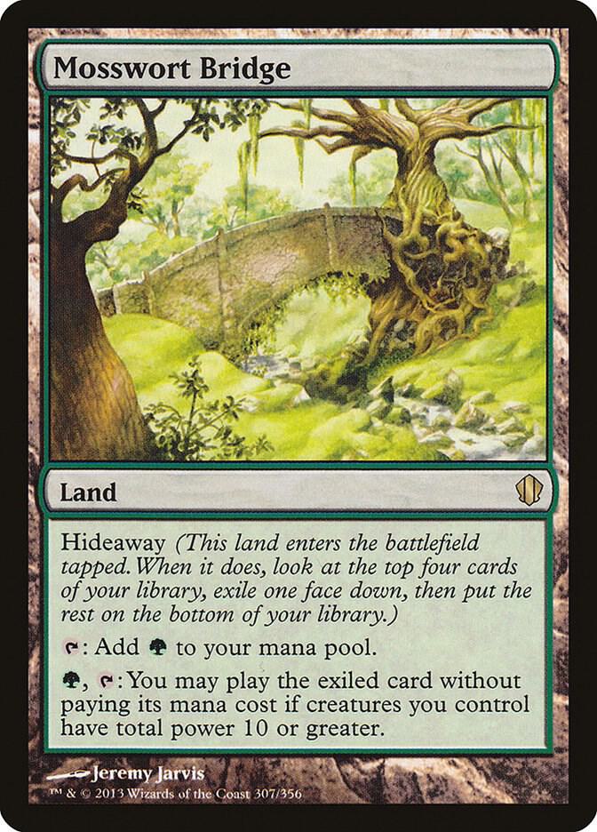 Mosswort Bridge 307 card