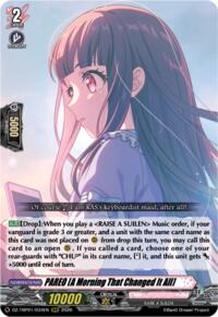 PAREO [A Morning That Changed It All] · DZ-TBP01: BanG Dream! Girls Band Party! · #DZ-TBP01/034EN