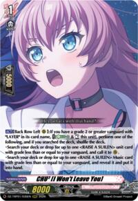 CHU2 [I Won't Leave You] · DZ-TBP01: BanG Dream! Girls Band Party! · #DZ-TBP01/035EN