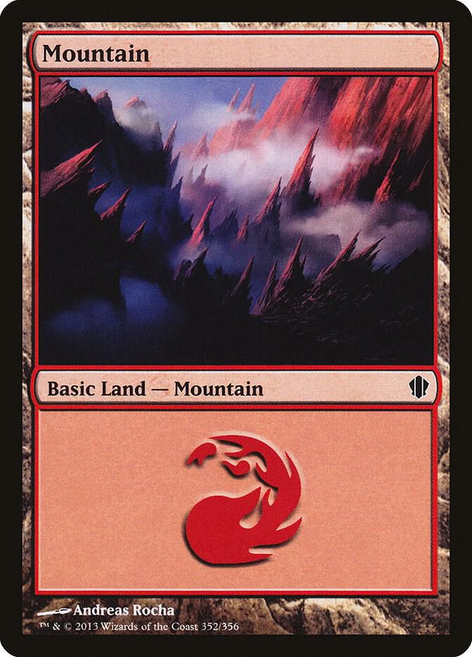 Mountain (352) 352 card