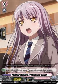 Yukina Minato [Prepared Diva] · DZ-TBP01: BanG Dream! Girls Band Party! · #DZ-TBP01/078EN