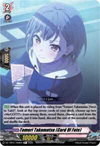 Tomori Takamatsu [Card Of Fate] · DZ-TBP01: BanG Dream! Girls Band Party! · #DZ-TBP01/088EN