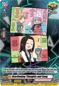 Overflowing Thoughts and Song (G) · DZ-TBP01: BanG Dream! Girls Band Party! · #DZ-TBP01/092gEN
