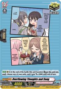Overflowing Thoughts and Song (H) · DZ-TBP01: BanG Dream! Girls Band Party! · #DZ-TBP01/092hEN