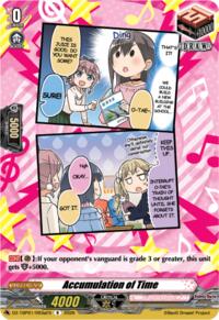 Accumulation of Time (A) · DZ-TBP01: BanG Dream! Girls Band Party! · #DZ-TBP01/093aEN