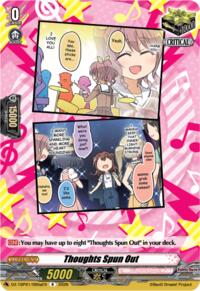 Thoughts Spun Out (A) · DZ-TBP01: BanG Dream! Girls Band Party! · #DZ-TBP01/095aEN