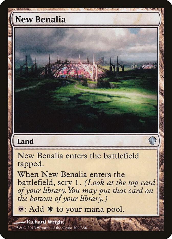 New Benalia 309 card