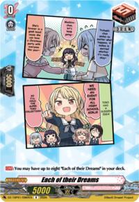 Each of their Dreams (F) · DZ-TBP01: BanG Dream! Girls Band Party! · #DZ-TBP01/096fEN