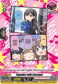 Together with Everyone (A) · DZ-TBP01: BanG Dream! Girls Band Party! · #DZ-TBP01/097aEN