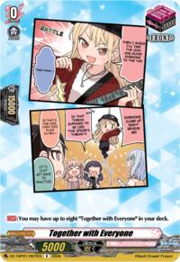 Together with Everyone (F) · DZ-TBP01: BanG Dream! Girls Band Party! · #DZ-TBP01/097fEN