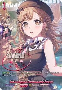 Arisa Ichigaya [Unstoppable Force!] (GBPR+) · DZ-TBP01: BanG Dream! Girls Band Party! · #DZ-TBP01/GBPR+05EN