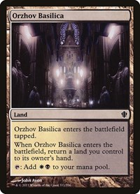 Orzhov Basilica - Commander 2013 - Magic: The Gathering card