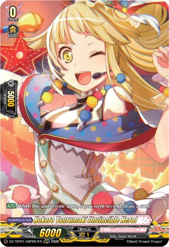 Kokoro Tsurumaki [Invincible Hero] (GBPR) - DZ-TBP01: BanG Dream