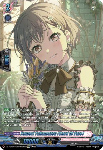 Tomori Takamatsu [Card Of Fate] (GBPR)