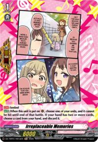 Irreplaceable Memories (A) (H) · DZ-TBP01: BanG Dream! Girls Band Party! · #DZ-TBP01/H01aEN