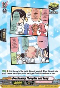 Overflowing Thoughts and Song (F) (H) · DZ-TBP01: BanG Dream! Girls Band Party! · #DZ-TBP01/H02fEN